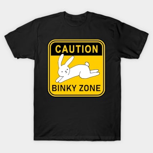 Caution Binky Zone T-Shirt